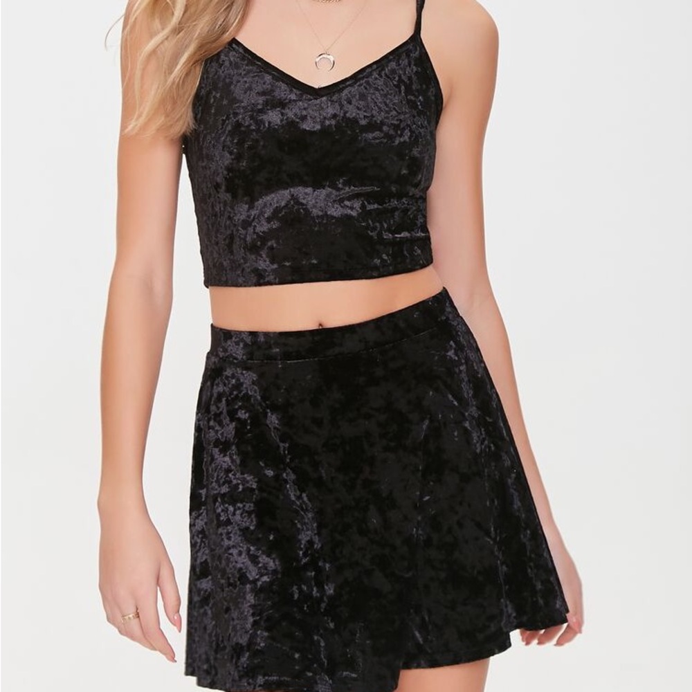 Black Velvet Coordinating Set bundle